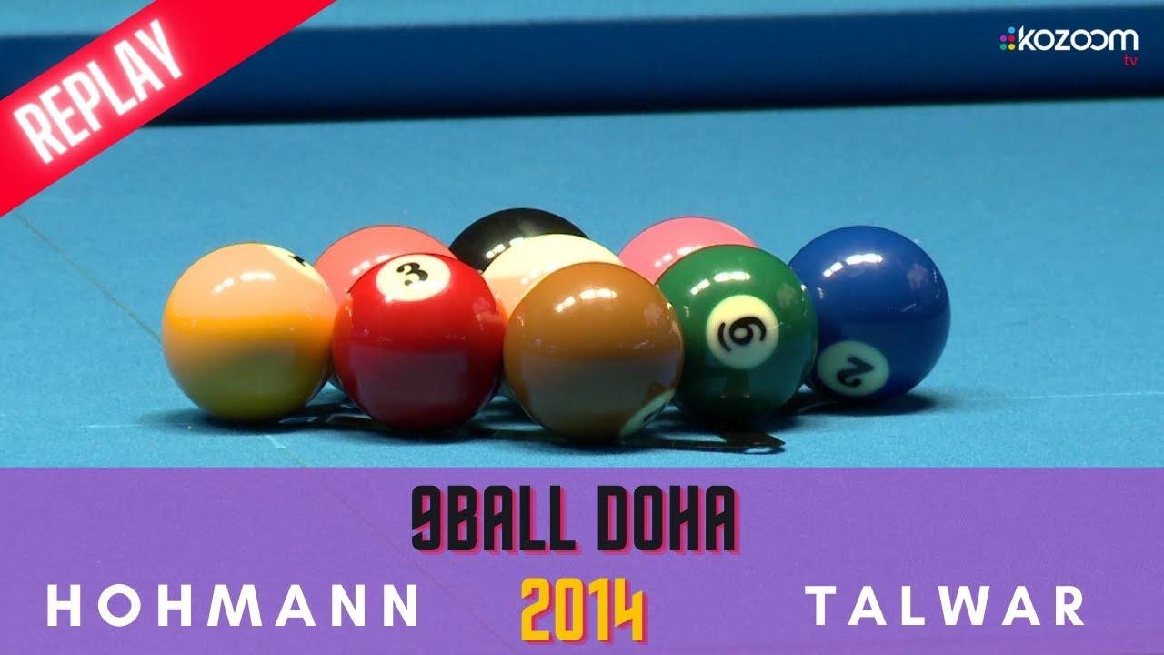 Pool 9Ball DOHA 2014 - HOHMANN vs TALWAR