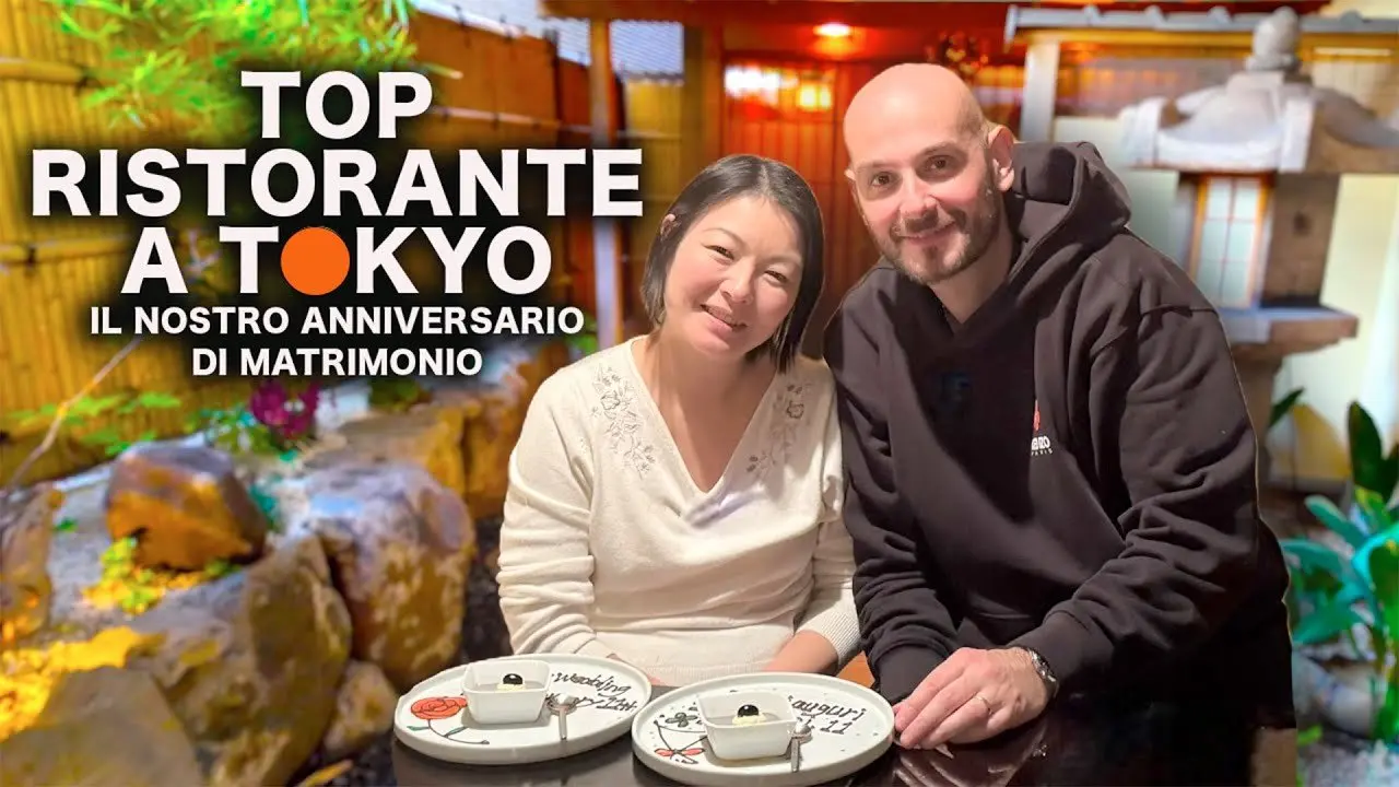 TOP RISTORANTE A TOKYO per il nostro ANNIVERSARIO DI MATRIMONIO