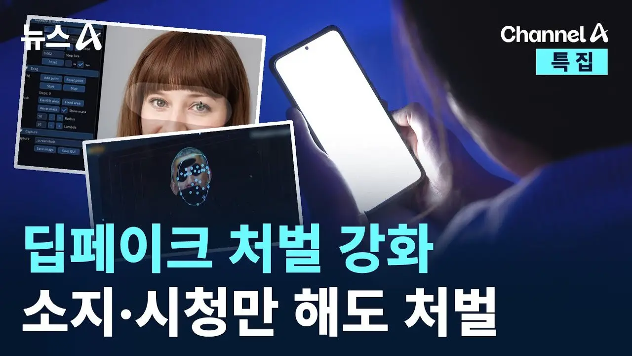 딥페이크 처벌 강화…소지·시청만 해도 처벌 / 채널A / 뉴스A