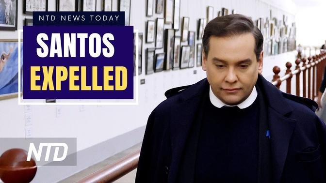 George Santos Expelled from Congress; Judges Rule Trump Can Face J6 Civil Lawsuits | NTD News Today
