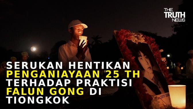 Bali: Serukan Hentikan Penganiayaan PKT 25 Th terhadap Praktisi Falun Gong #July20Rally2024