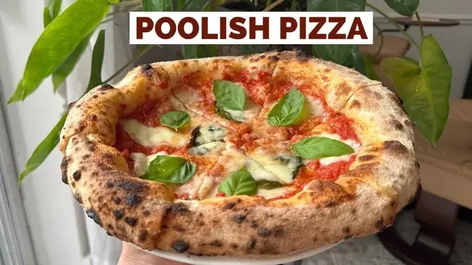 How to Make Poolish Pizza (RECIPE INCLUDED)!