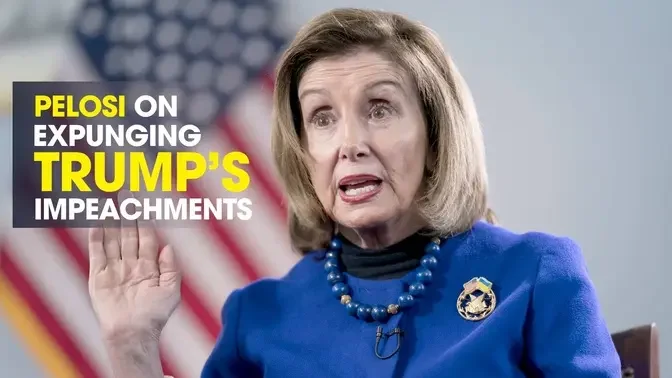 Pelosi Calls Out McCarthy For Considering Expunging Trump's Impeachments