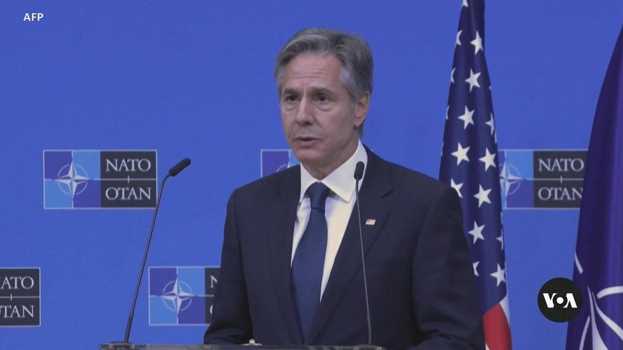 Blinken Reassures NATO Allies US Still Committed to Ukraine