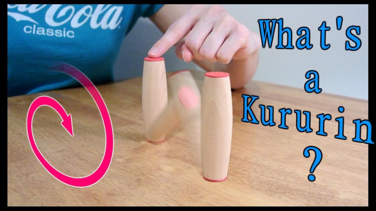 Making Kururin: Rolling sticks! (traditional and weighted fidget toy)