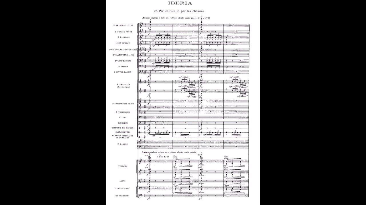 Debussy - Images pour Orchestre L. 122 (Complete Score)