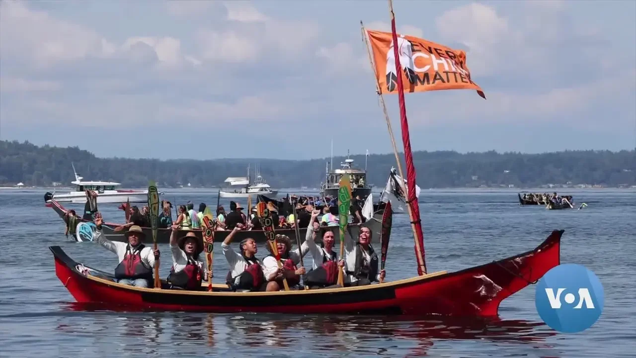 Tribal Canoe Journey Returns to Washington State After COVID-19 Break
