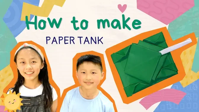 How to Make a Paper Tank