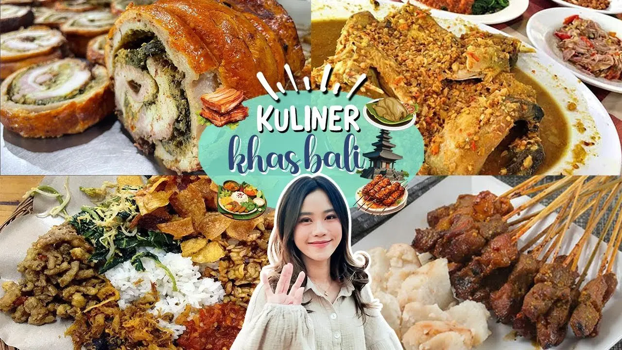 KULINER MAKANAN KHAS BALI! 😍