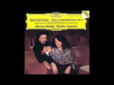 Argerich / Maisky, Beethoven Cello Sonata No.2 in G minor Op.5 | Videos ...