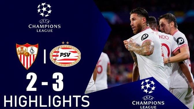 Highlights: Sevilla - PSV | CHAMPIONS LEAGUE 23/24