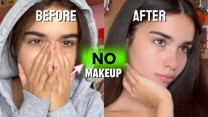 Glow up WITHOUT makeup (all my secrets) Selfcare |skincare| Self confidence