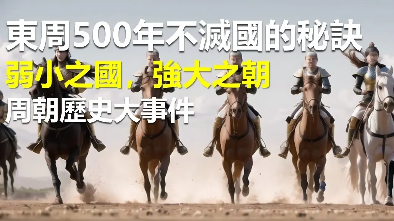 東周天子羸弱，為什麼還能持續500年不滅國？丨周朝 歷史 大事全解析。