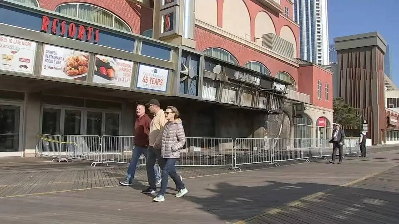 Investigation continues into blaze that damaged part of the Atlantic City boardwalk
