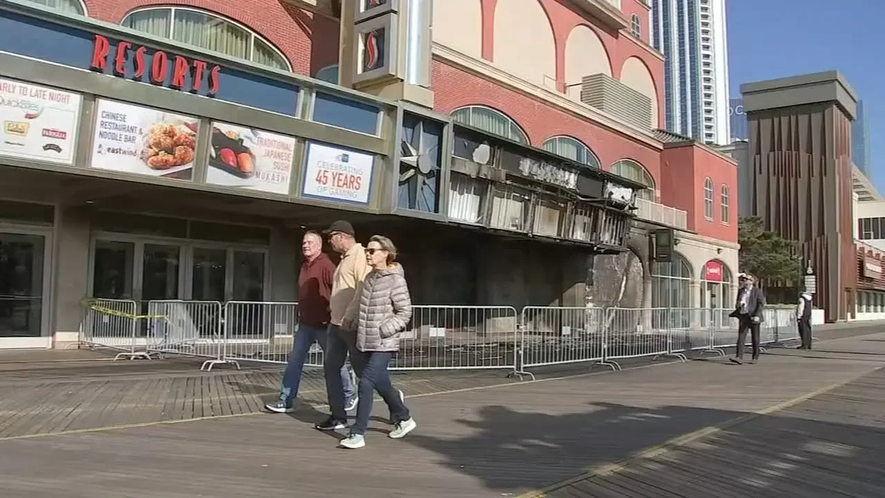 Investigation continues into blaze that damaged part of the Atlantic City boardwalk
