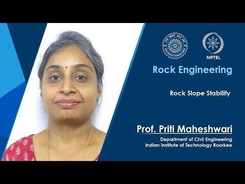 Lecture 48: Rock Slope Stability