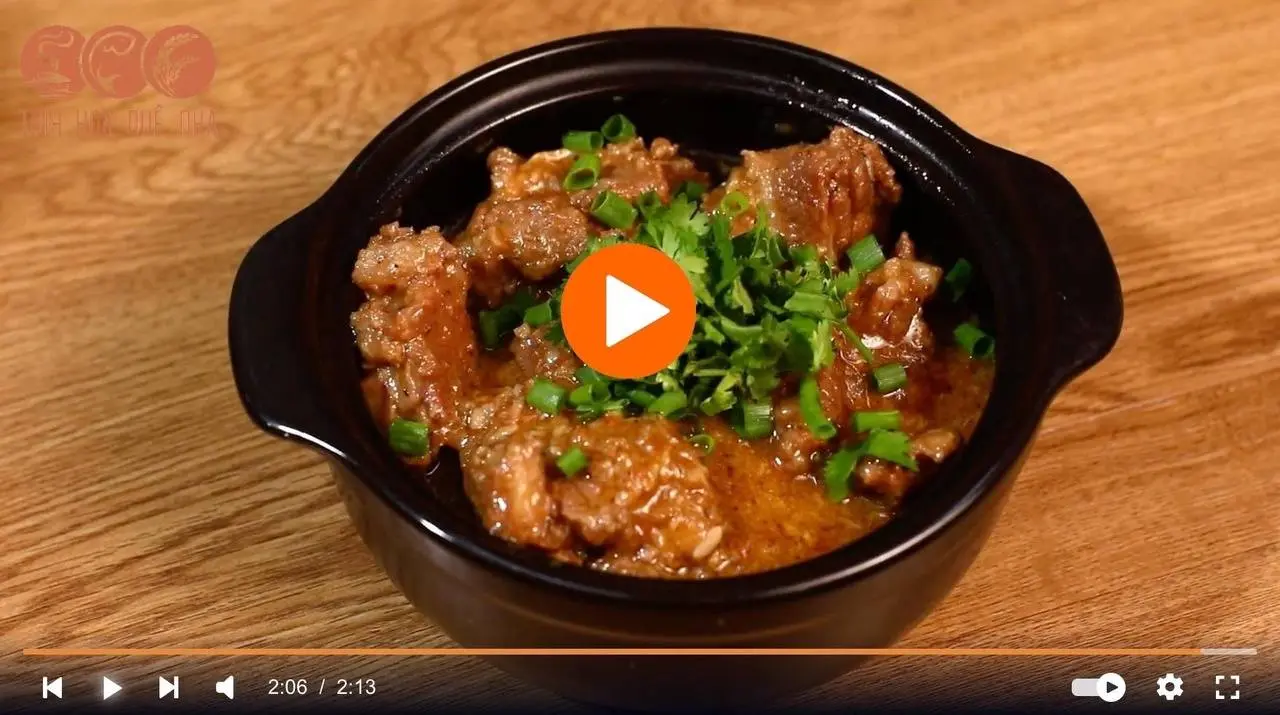 Cách nấu bò sốt vang ngon ngọt, đơn giản, dễ làm chuẩn vị miền Bắc - Tinh Hoa Quê Nhà