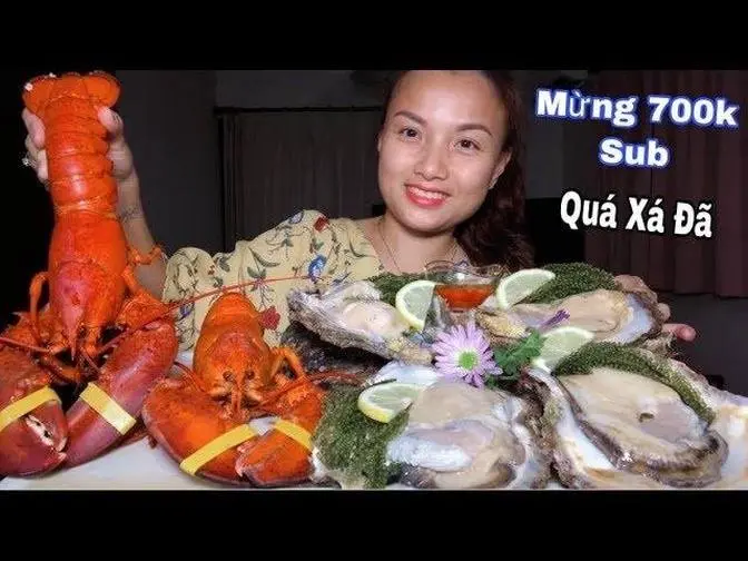 🇯🇵Tôm Hùm Hấp Nước Dừa,Hào Đá Tái Chanh & Rong Nho -Mềm Tan Thơm Béo Giòn Ngọt Ngất Ngây #308