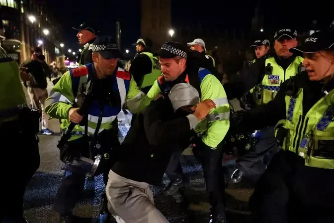 London police arrest over 120 as pro-Palestinian rally draws counter-protests