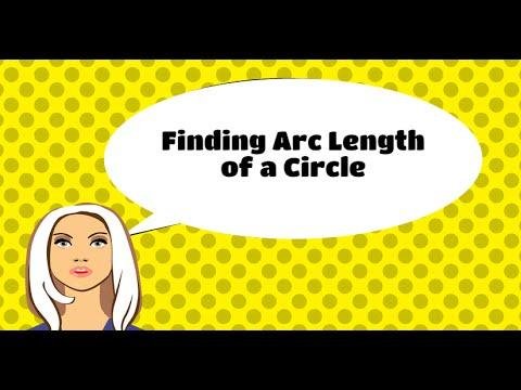 Finding Arc Length of a Circle-Geometry-MooMooMath