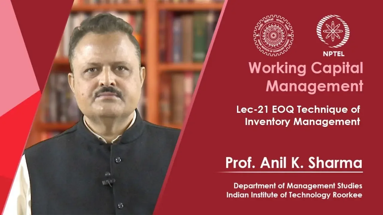 EOQ Technique of Inventory Management