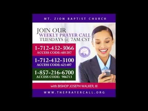 Mt Zion Prayer Call 03 17 15