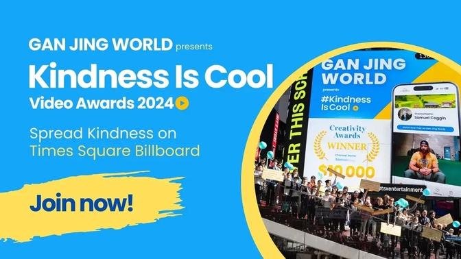 Cérémonie de remise des prix « Kindness Is Cool » à Times Square et lancement du  concours vidéo #KindnessIsCool 2024