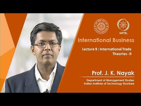 Lecture 09: International Trade Theories - II