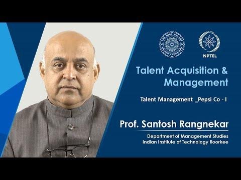 Lecture 49 : Talent Management at PepsiCo- I