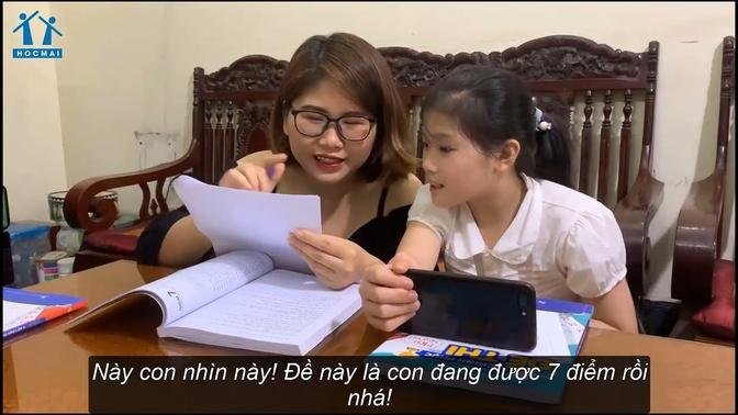 Chị Tuyết 35 tuổi - Phụ huynh có con gái học lớp 5, chia sẻ về cuốn sách Chinh Phục đề thi vào 6