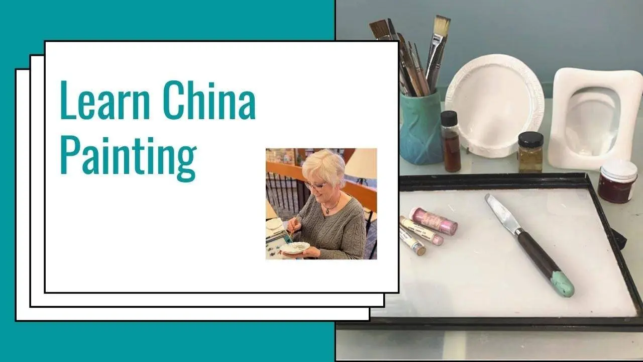 Learn China Painting/Porcelain Painting (Basics)
