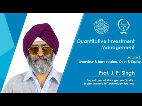 Lecture 01 : Overview & Introduction, Debt & Equity