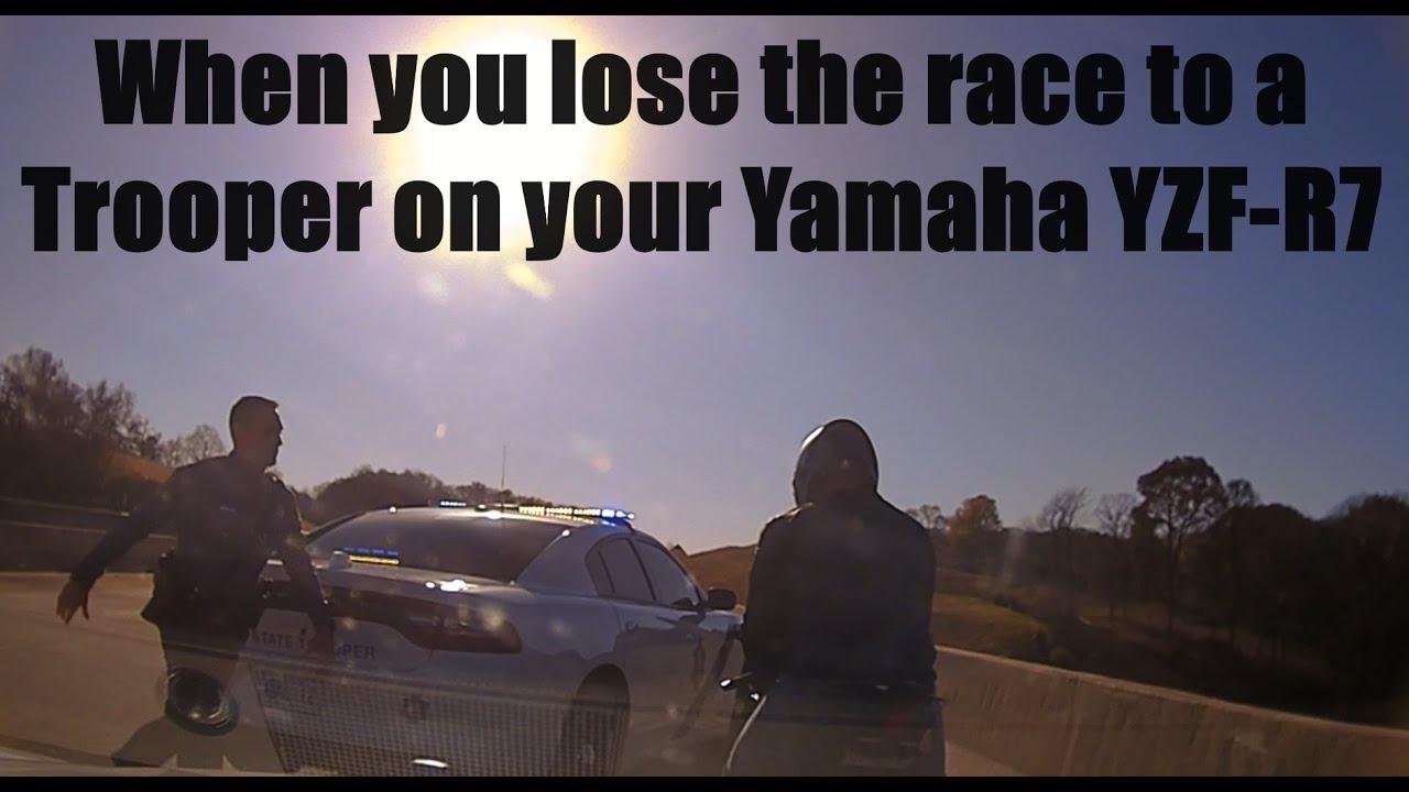 Fleeing from Police on a Yamaha YZF-R7 at 140+ MPH, but still lost to Arkansas State Police #pursuit