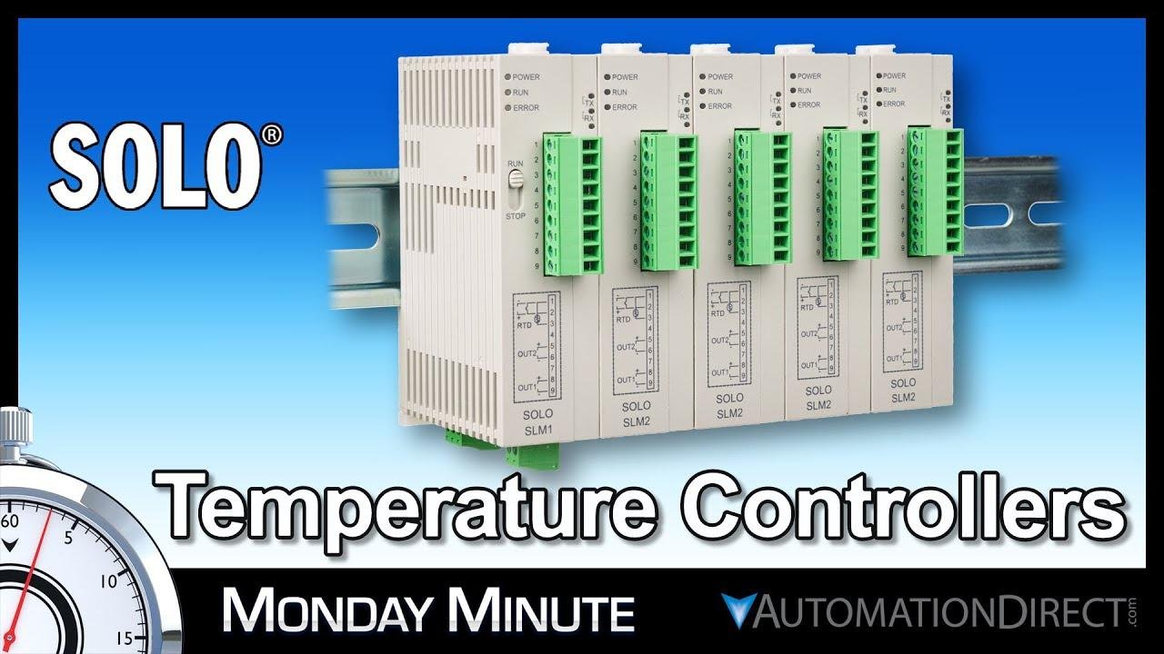 Solo Modular Temperature Controller - Monday Minute at AutomationDirect