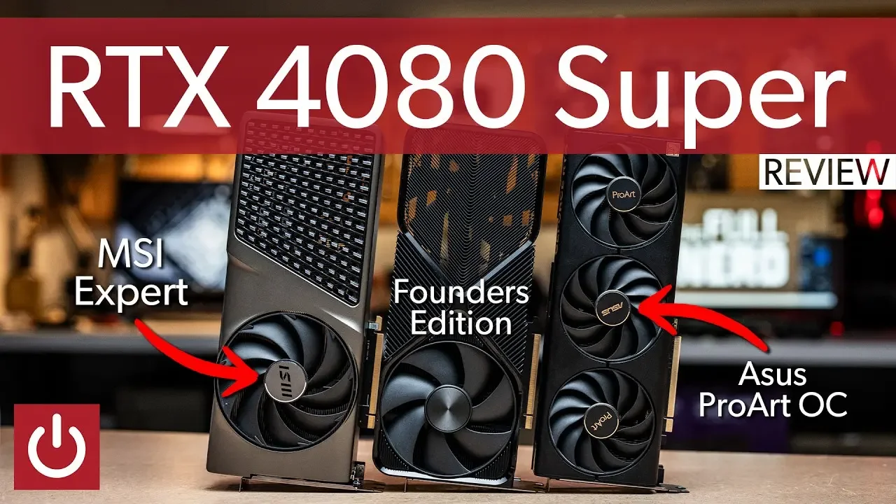 RTX 4080 Super Review: FE & MSI Results