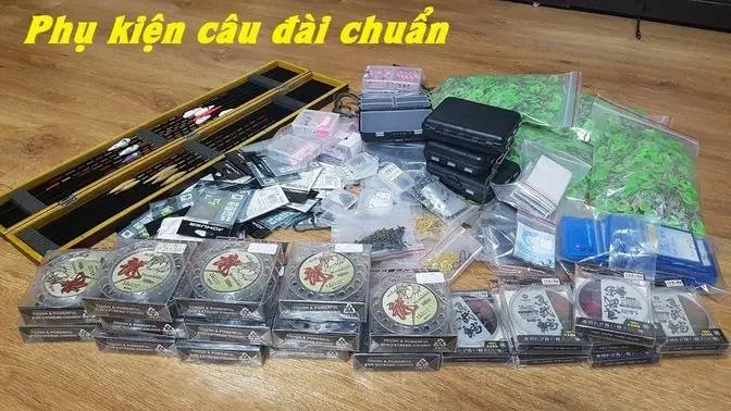 Chia sẻ các chi tiết phụ kiện cần thiết trong một bộ câu đài