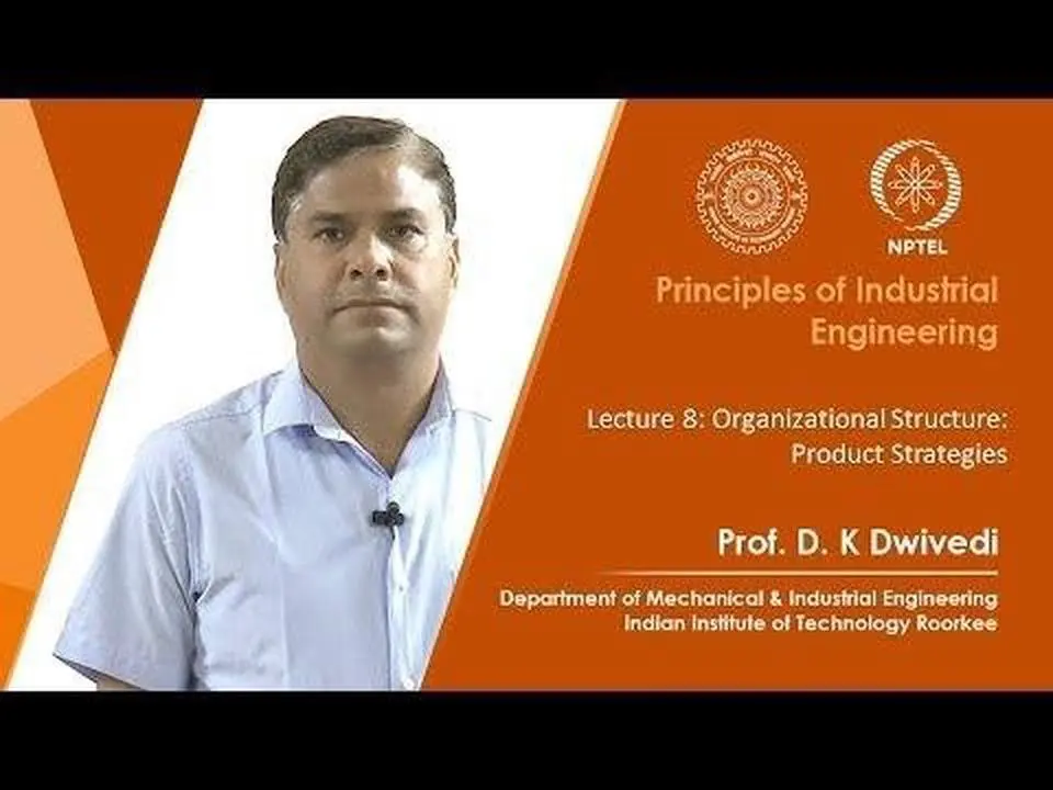 Lec 08: Organizational Structure: Product Strategies
