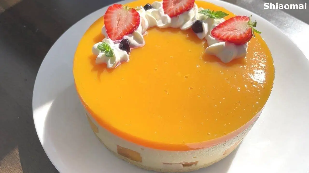 Melt in Your Mouth, Mango Mousse Cake, No Baking Cheese Cake, 芒果慕斯蛋糕，酸酸甜甜，立刻融化在你嘴裏，夏日清新小甜品，做法實在太簡單了