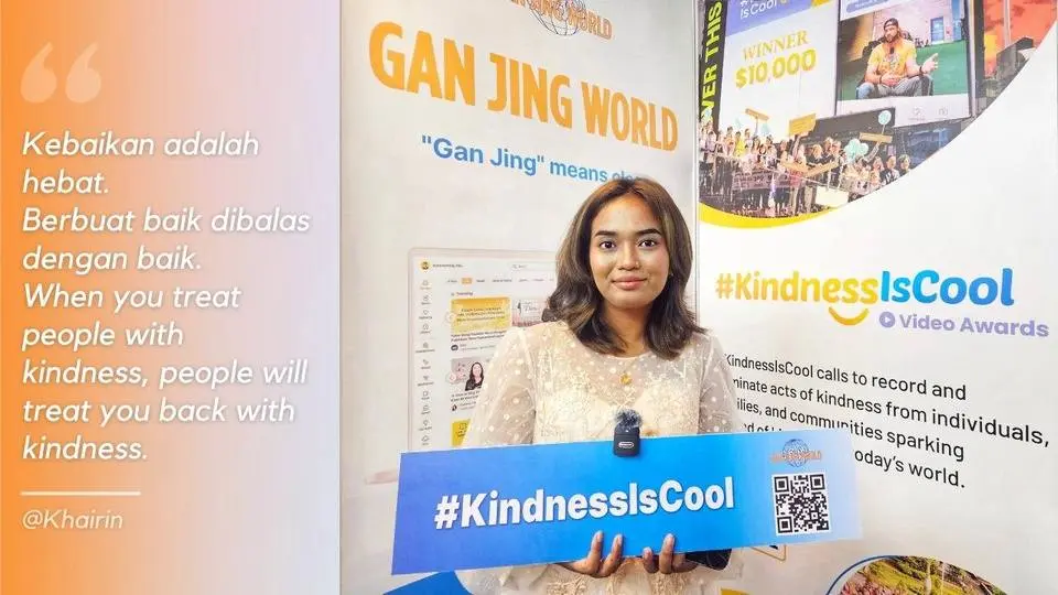 Khairin Say Treat People Equally With Kindness  #MyHealthExpo  #kindnessiscool