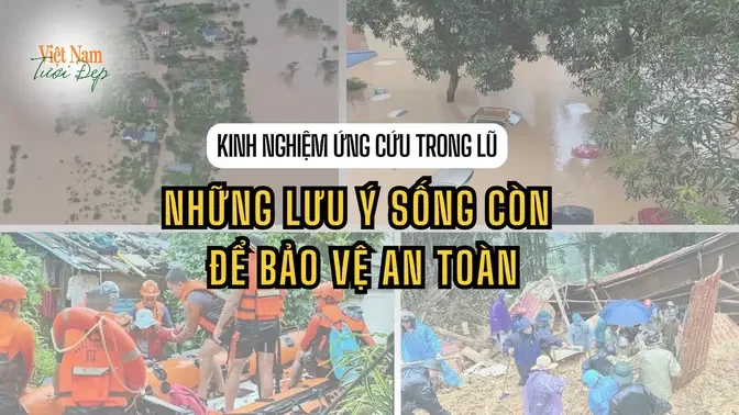 Kinh nghiệm cứu người trong lũ: Những lưu ý sống còn để bảo vệ bản thân và cộng đồng