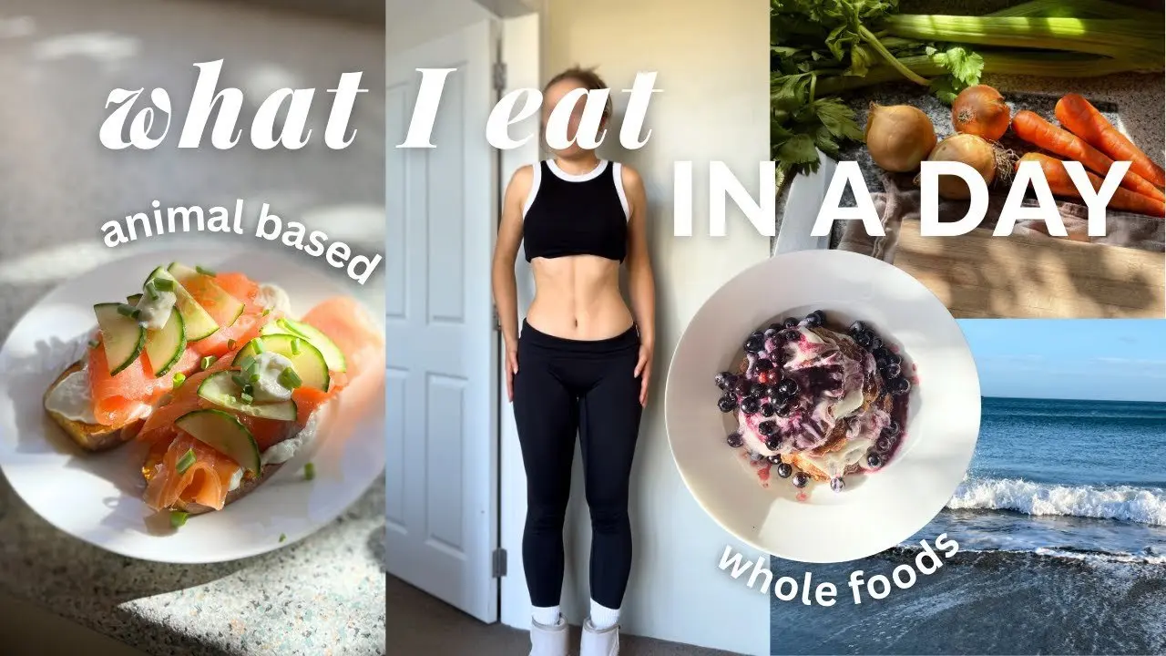 *realistic* WHAT I EAT IN A DAY | simple + easy meals | high protein ANIMAL BASED & WHOLE FOOD