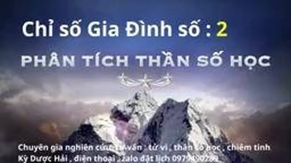 Thần số học , Chỉ số Gia Đình 2