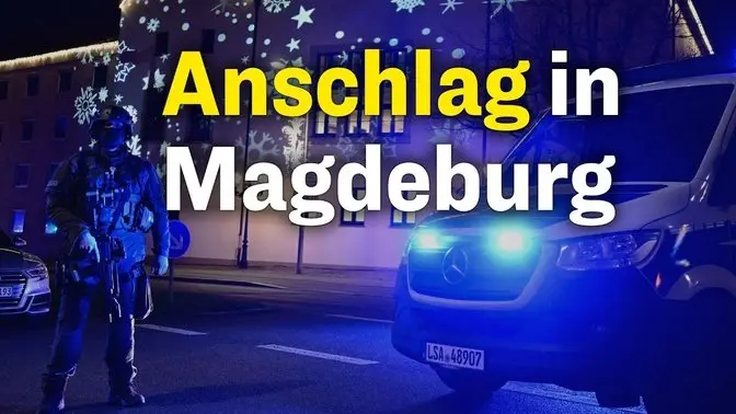 Anschlag in Magdeburg: Mindestens 2 Tote und zahlreiche Verletzte