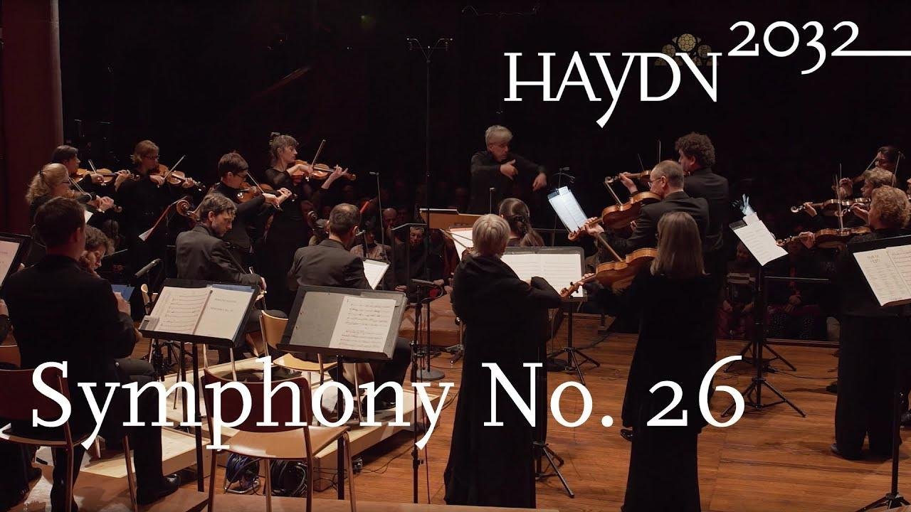 Haydn Symphony No. 26 "La Lamentatione" | Kammerorchester Basel | Giovanni Antonini (Haydn2032 live)