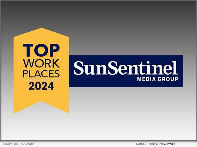 Sun Sentinel Names Spodak Dental Group a Winner of the South Florida Top Workplaces 2024 Award