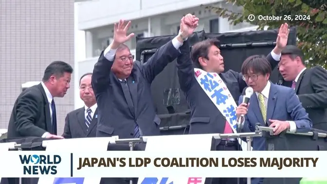 Japan's Ruling Coalition Loses Parliamentary Majority