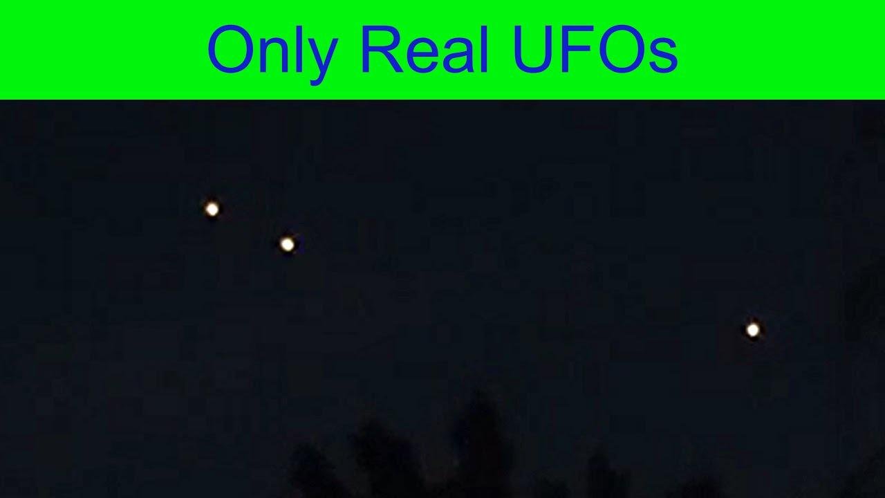 Fleet of UFOs over Manteca, California.