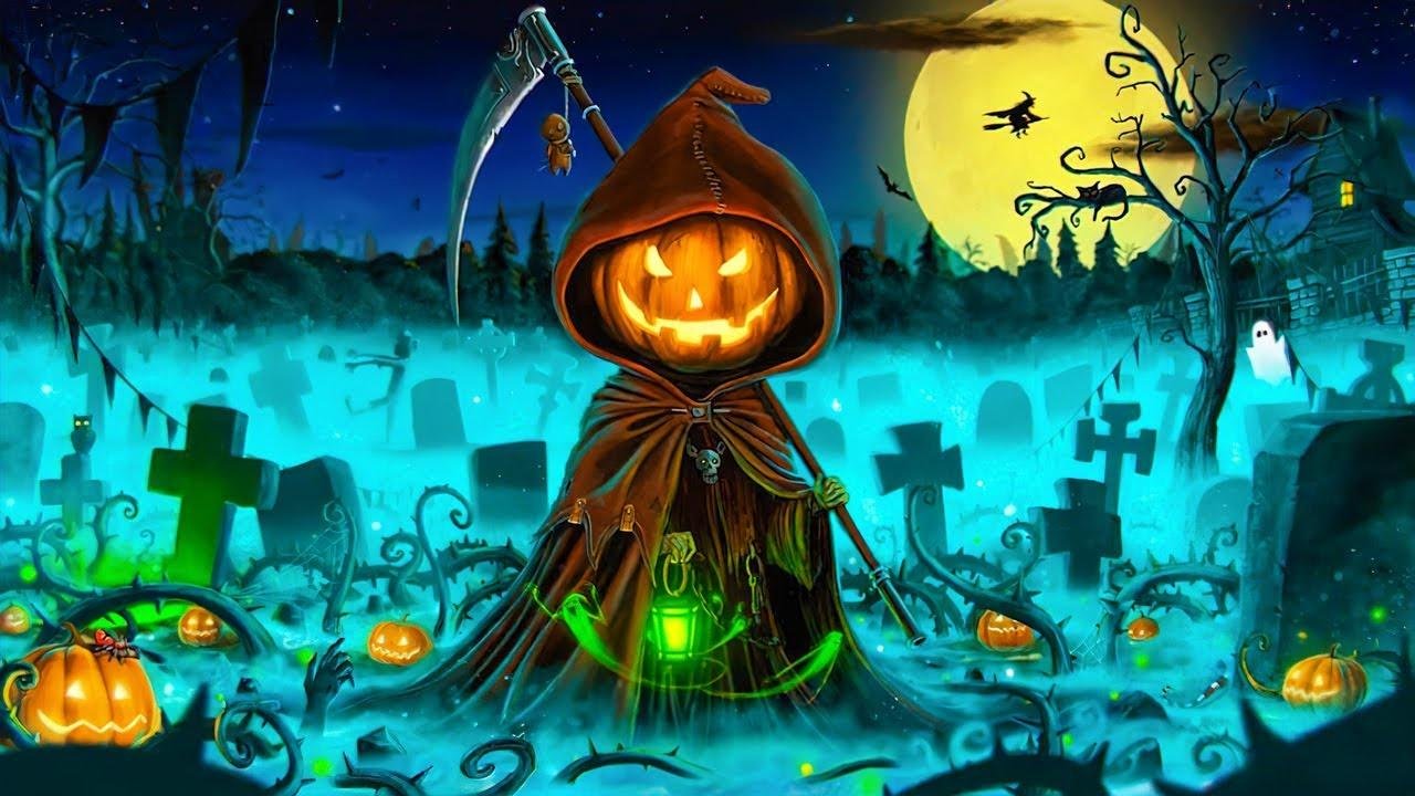 Halloween Background Music 🎃 Halloween Ambience 2023 👻 Spooky Music, Scary Music, Halloween Music
