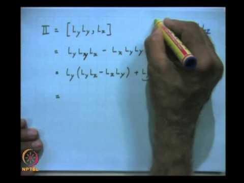 Mod-08 Lec-29 Angular Momentum Problem using Operator Algebra
