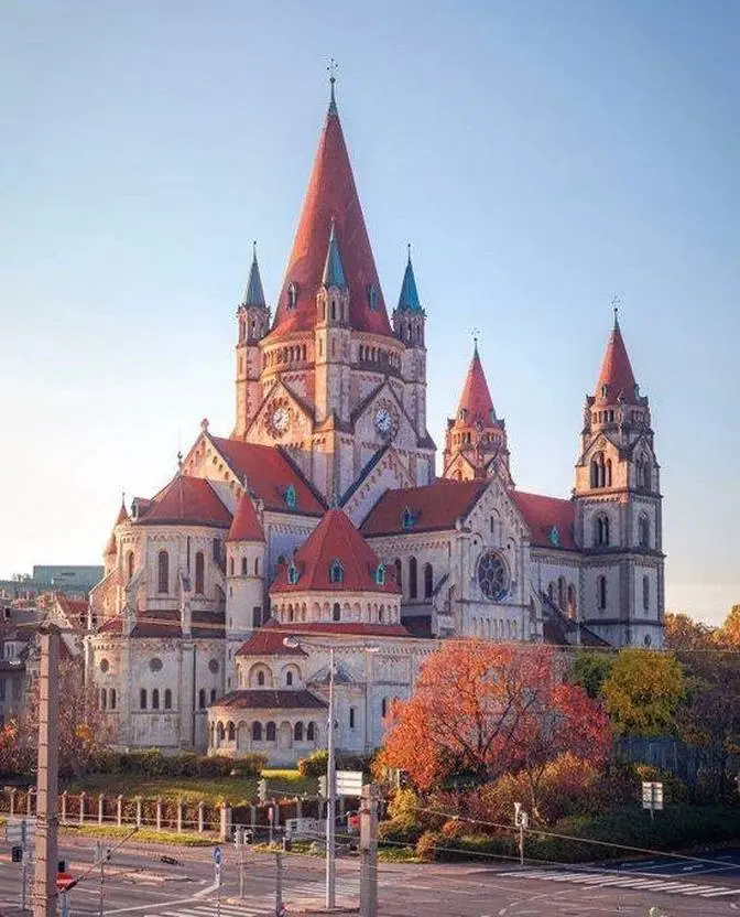 St. Francis of Assisi Church, Viena, Austria .